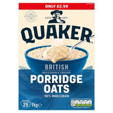 Quaker British Porridge Rolled Oats RRP (Case of 6)  Adomoo